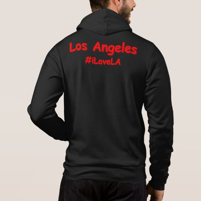 "#iLoveLA" Cute Design. Köp nu T Shirt (Baksida)