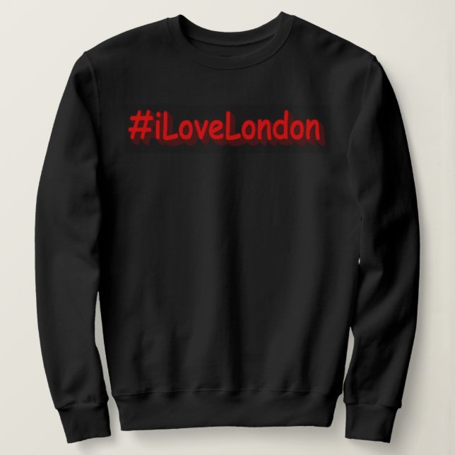 "#iLoveLondon" Cute Design. Köp nu T Shirt (Design framsida)
