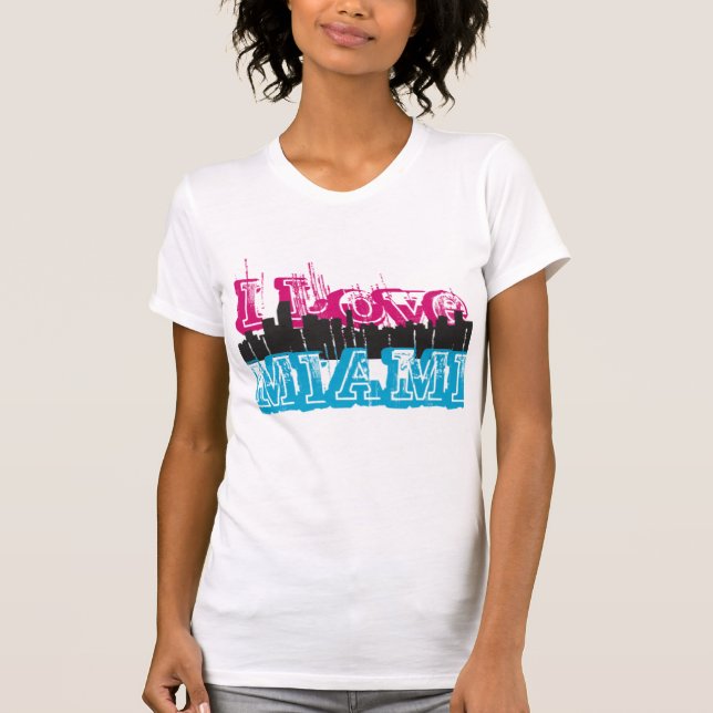 ilovemiami t-shirt (Framsida)
