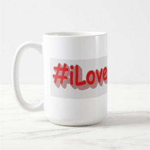 "#iLoveMichigan " Cute Design. Köp nu Kaffemugg
