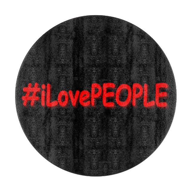 "#iLovePEOPLE" Cute Design. Köp nu (Framsidan)