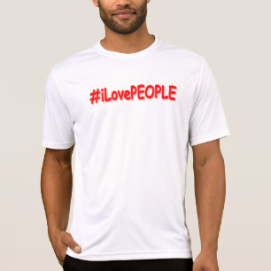 "#iLovePEOPLE" Cute Design. Köp nu T Shirt