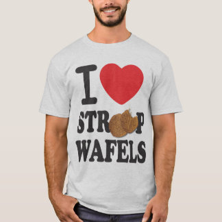 iLoveStroopwafels.com häfteT-tröja Tröja