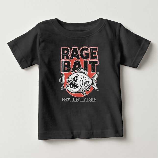 Ilska-bete, Mata inte Troll T Shirt (Framsida)