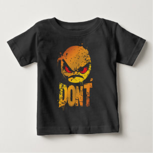 Ilska fet emoji med texten 'INTE' T Shirt