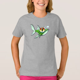 Ilska FISK med RÖTT ÖGA av Jeff Willis Art T Shirt
