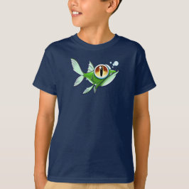 Ilska FISK med RÖTT ÖGA av Jeff Willis Art T Shirt