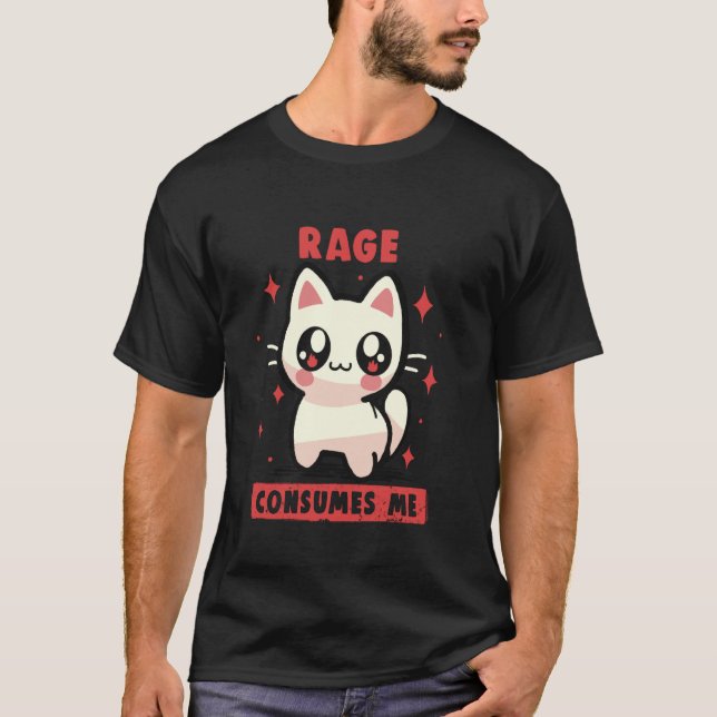 Ilska förtär mig t shirt (Framsida)