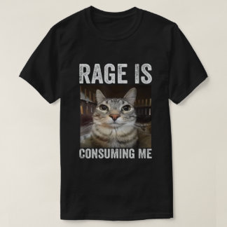Ilska Förtärar Mig Katt Meme T Shirt