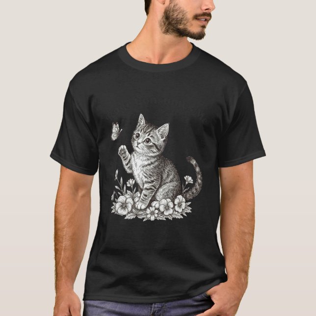 Ilska Förtärar Mig Rolig Arg Söt Katt Meme Tröja C (Framsida)