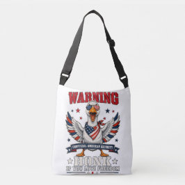 Ilska Gås 4:e Juli Crossbody-väska Axelväska