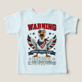 Ilska Gås 4:e Juli Småbarns T-Shirts