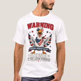 Ilska Gås 4:e Juli T-Shirt