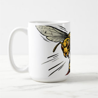 Ilska Geting BZZZT Serietidningskonst Kaffemugg