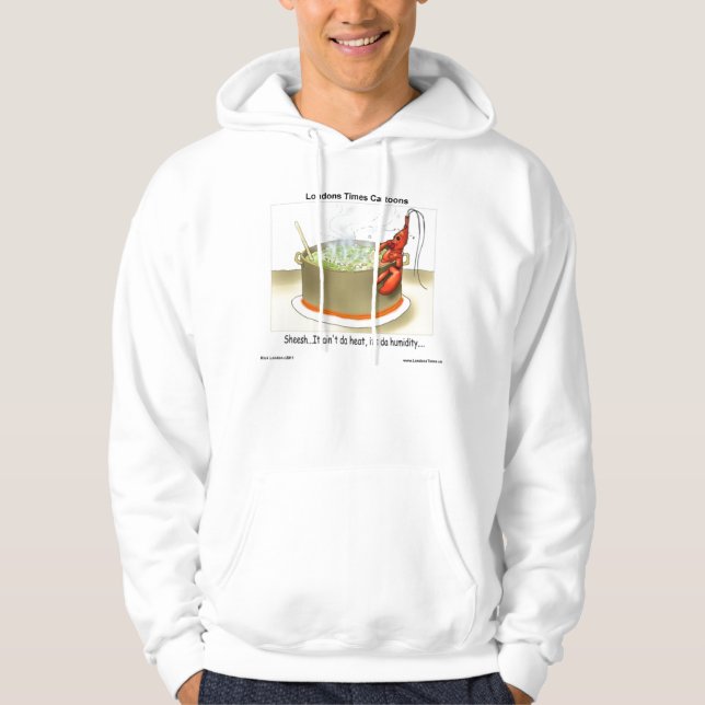 Ilska Hummer Rollig Hoodie av Rick London (Framsida)
