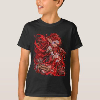 Ilska / Liten fighter / Körsbär T Shirt