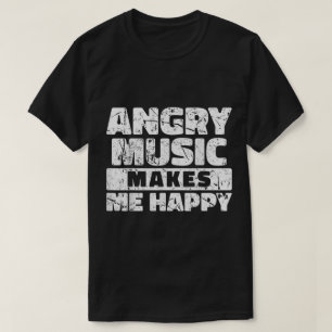 Ilska Musik Gör Mig Glad Grafik T Shirt