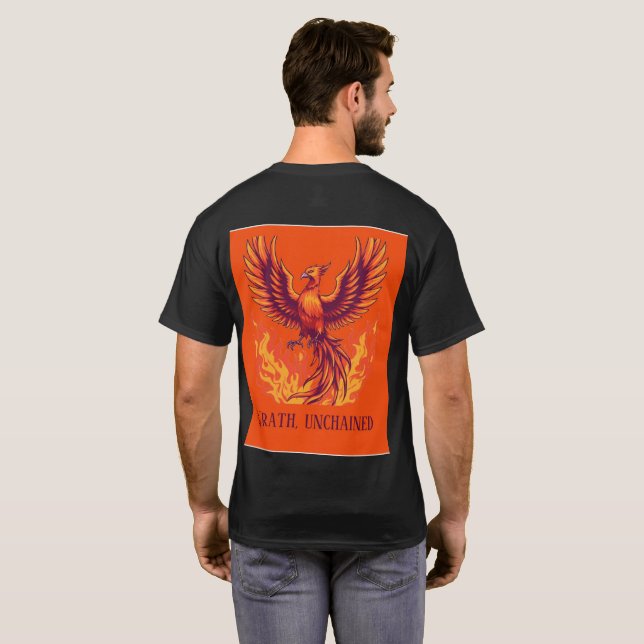 Ilska Okedjad Fenix Eld T-Shirt (Hel baksida)
