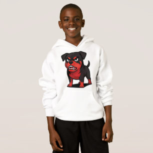 Ilska Rottweiler Tecknad Hund present till hundäl T Shirt