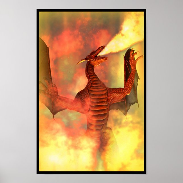 "Ilska" Skriv ut Poster (Framsidan)