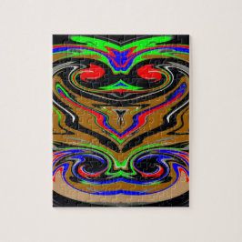 Ilskauttryck:  Reversible MIG FÖRMIDDAGARGkonst Pussel