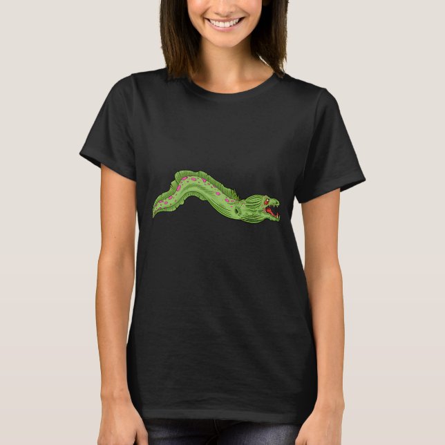 Ilsken ål t shirt (Framsida)