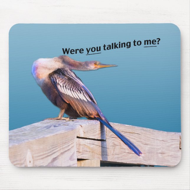 Ilsken Anhinga Mousepad Musmatta (Framsidan)