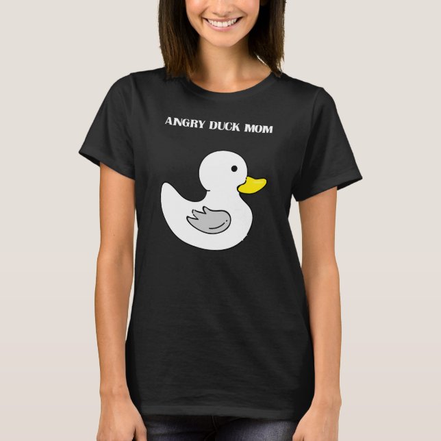 ilsken anka mamma ank t shirt (Framsida)