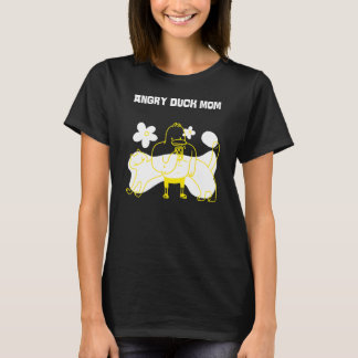 ilsken anka mamma ankor t shirt