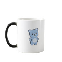 Ilsken Björn Minimal Kawaii Stil