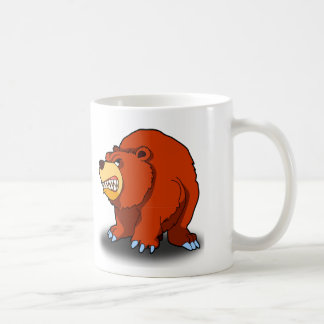 Ilsken björnmugg kaffemugg