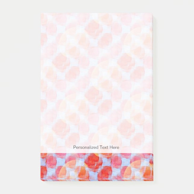 Ilsken blick från designstrukturbakgrund post-it block (Framsida)