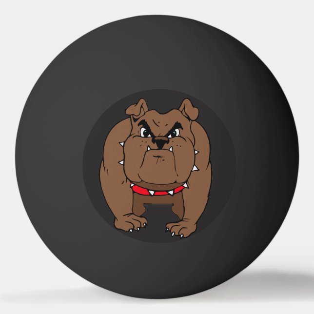  Ilsken Bulldog Pingisboll (Framsidan)