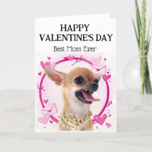 Ilsken Chihuahua Bästa Mamma Anpassad Alla hjärtan
