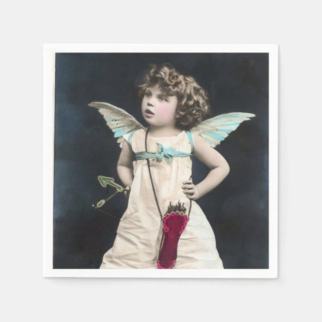 Ilsken Cupid Pappersservett (Framsidan)