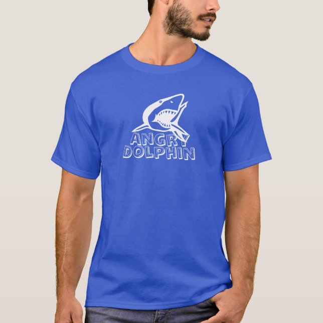 Ilsken delfin tee shirt (Framsida)