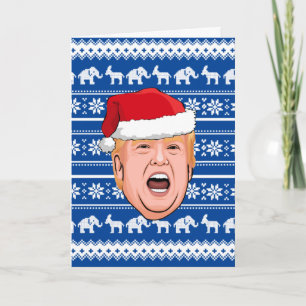Ilsken Donald Trump jul Kort