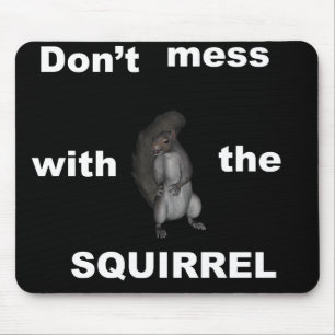 Ilsken ekorre Mousepad Musmatta