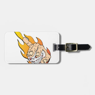 Ilsken Flamming baseball Bagagebricka