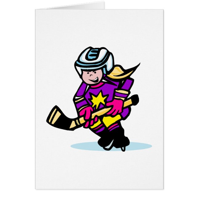 Ilsken flickaspelare OBS kort (Framsidan)