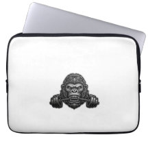 Ilsken Gorilla Biter Hantel Gym Motivations iPho