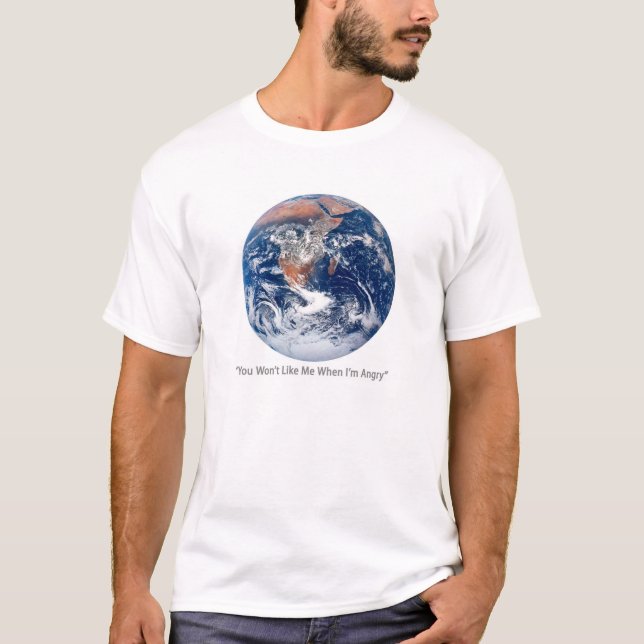 Ilsken jordT-tröja Tee Shirt (Framsida)