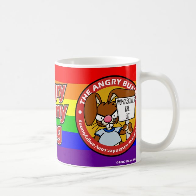 Ilsken kaninmugg kaffemugg (Höger)
