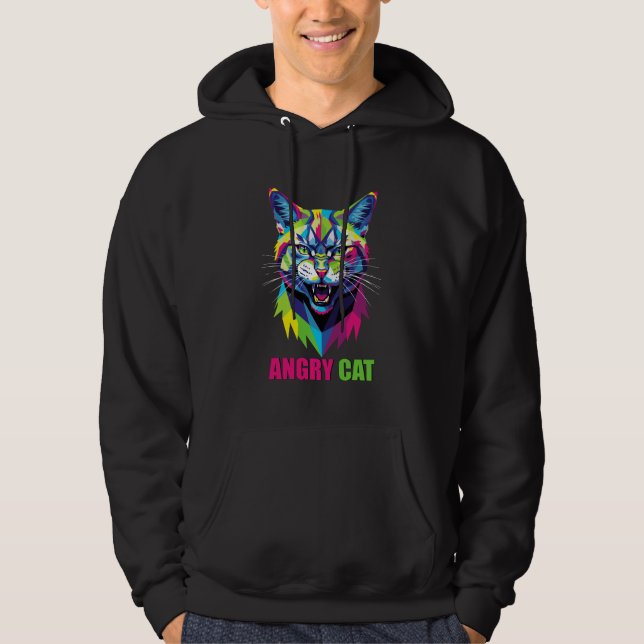 ILSKEN KATT HOODIE (Framsida)