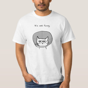 Ilsken katt och kotten av skam t shirt
