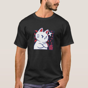 Ilsken katt t shirt