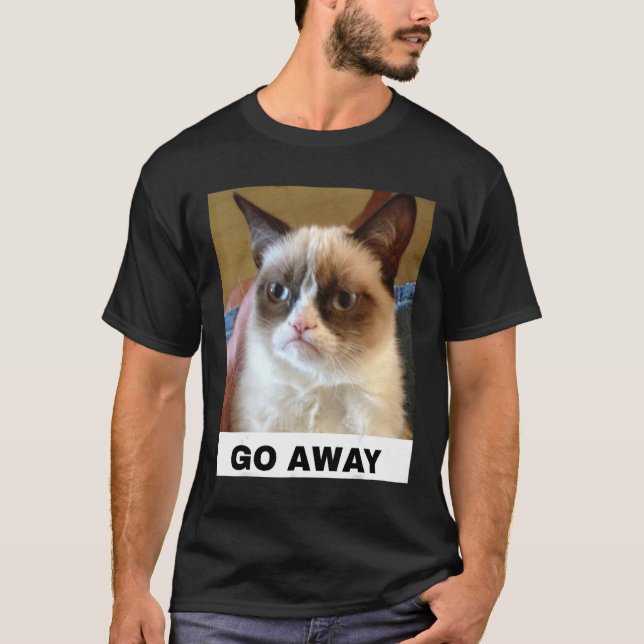 Ilsken katt t shirt (Framsida)