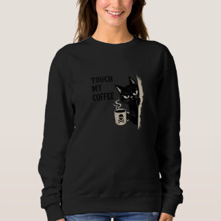 ilsken kattkaffe varning t shirt