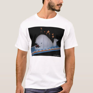 Ilsken kuggningvaltårta tee shirt