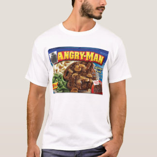 Ilsken man för hungrig man t-shirt